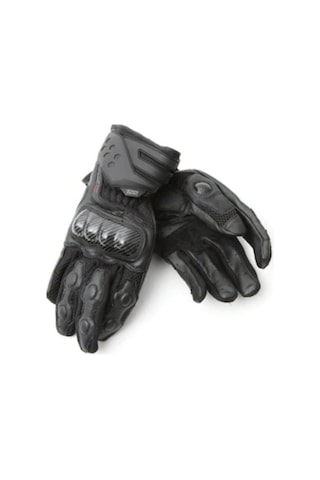 Ixs Carbon Mesh 3 Siyah Motosiklet Eldiveni Yazlık