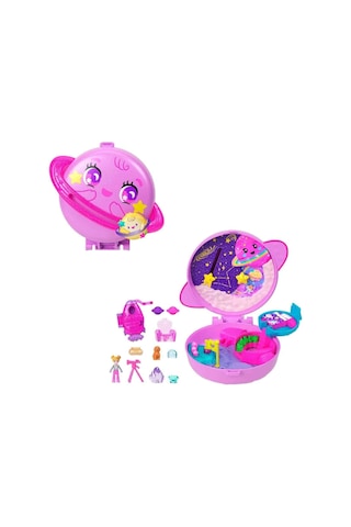 Polly Pocket Ve Maceraları Kompakt Oyun Seti Planet Polly Jfg56-jcb18