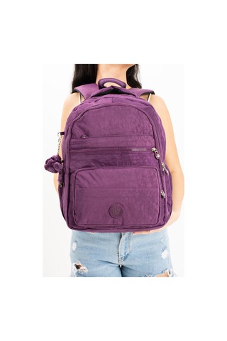 Ultra Hafif Çok Cepli Orta Boy Sırt Çantası Mor Model: 571-3e - Mor