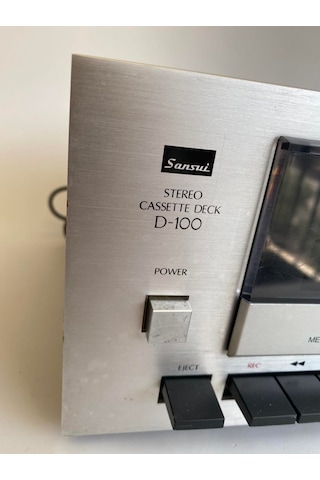 Sansui D-100 Deck Kaset Çalar 2. El B01