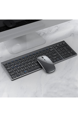 Coverzone Onezero ZR609 Bluetooth Kablosuz Klavye Mouse Set