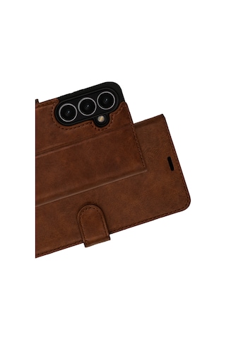 Samsung Galaxy Uyumlu A37 5g Kılıf Deri Deluxe Cüzdanlı Kapaklı Case Taba