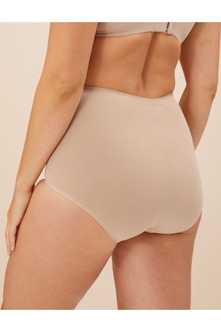 Marks & Spencer 2'li Sıkı Kontrol Tam Külot T32001613 Bej