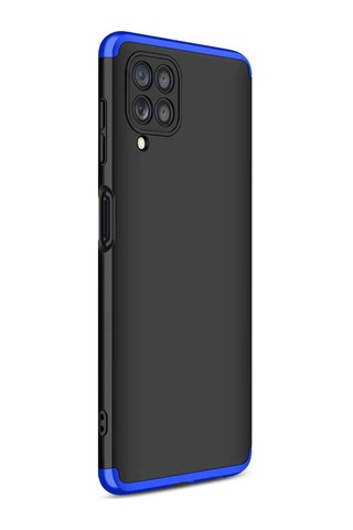 Microsonic Samsung Galaxy Uyumlu A22 Kılıf Double Dip 360 Protective