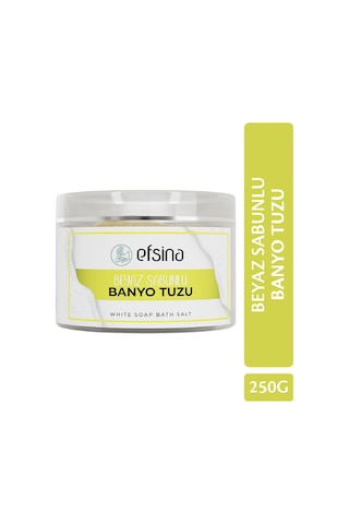 Efsina Beyaz Sabunlu Ayak ve Vücut Bakım Banyo Tuzu 250 G