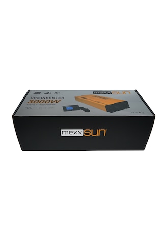 Mexxsun 3000 Watt 12 Volt Tam Sinüs Ups İnverter Remote Ekran