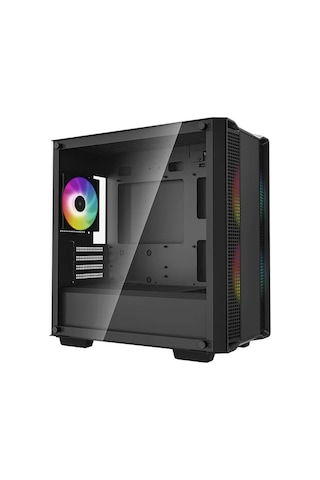 Deepcool CC360 ARGB Micro Atx Oyuncu Kasası Siyah