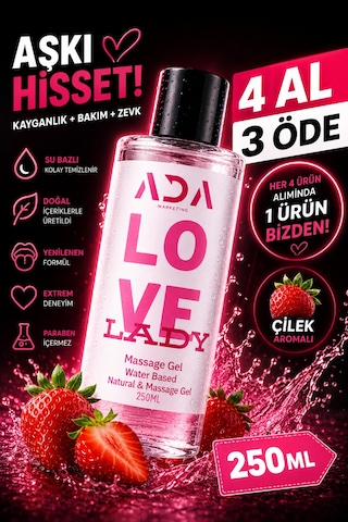 Kadınlara Özel 250 Ml Kayganlaştırıcı Jel - Giriş Öncesi Yardımcı Yapı