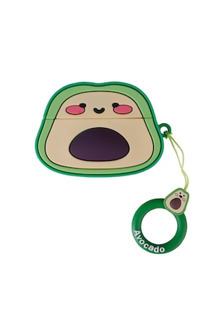 Effox Air-pods Pro 2 Tpu Kabartma Figürlü İpli Airbag 37 Silikon Kılıf-no23 No23