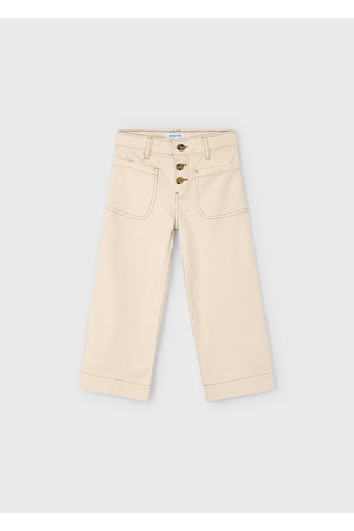 Mayoral Kız Çocuk Denim Pantolon 4576 Bej