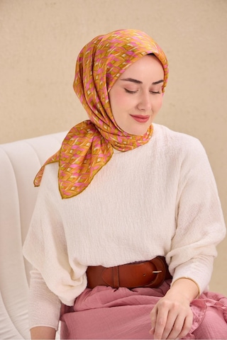 Silk Home Twill İpek Eşarp 11516-07 Pembe