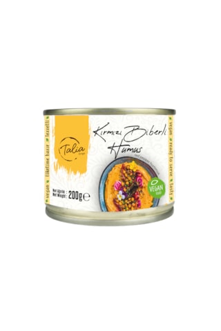 Talia Köz Biberli Humus 200g Teneke