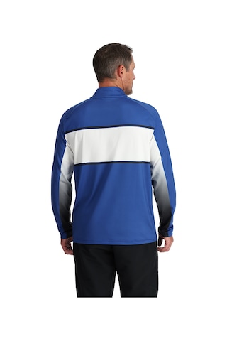 Spyder Paramount 12 Zip Erkek Mavi İçlik Üst Z4