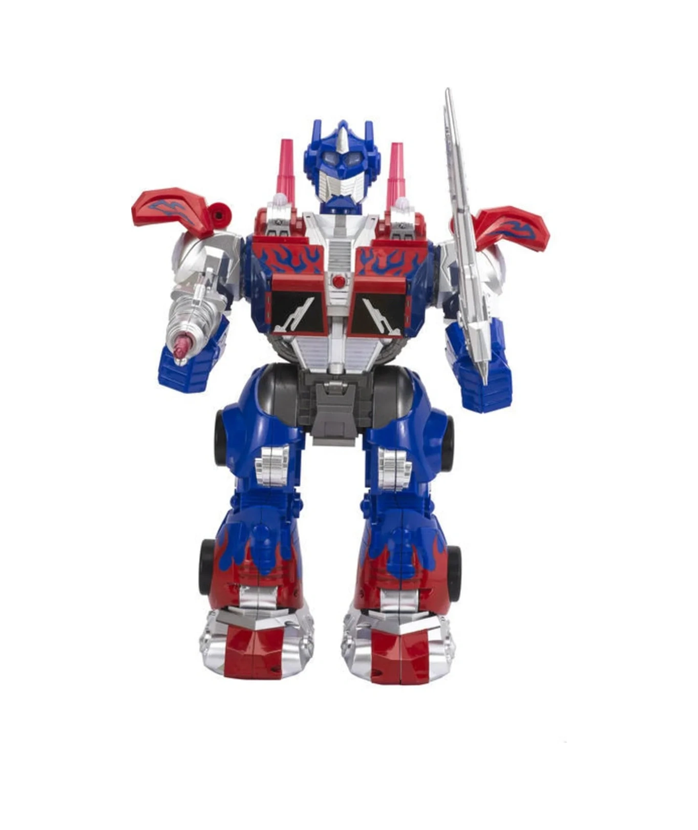 Toycraft Uzaktan Kumandalı Sünger Atan Işıklı Sesli Transformers Dev Robot Item Kod : 6020/6021