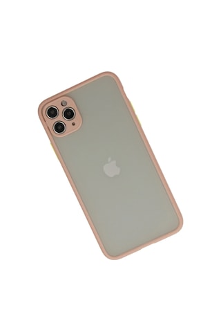 Apple Uyumlu iPhone 12 Pro Max Kılıf Montreal Silikon Kapak Pembe,