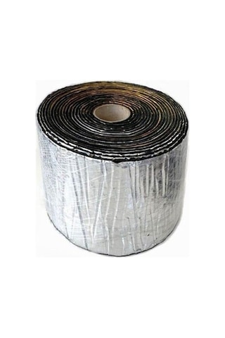 Kauçuk Bant Oto Ses Yalıtımı 9mm Alüminyum Folyolu 20cm X 10mt