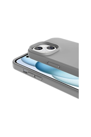 Apple Uyumlu iPhone 15 Kılıf Magsafe Şarj Özellikli Sıvı Teknolojili Silinebilir Sert Kapak