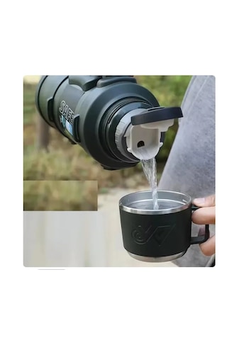 Safe Paslanmaz Çelik 3.2 Litre Termos 48 Saat Sıcak Soğuk Tutma Çok Renkli