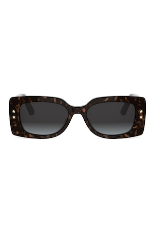 Dior Pacific S1u Cd 40098u 55b 24a2 53-17-140 Leopar Kadın Güneş Gözlüğü Çok Renkli