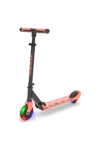 Chillafish Flexxi Glow Işıklı Katlanabilir 2 Tekerlekli Scooter - Flamingo