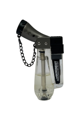 Honest Tek Torch Pürmüz Gümüş Puro Çakmağı