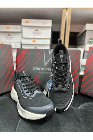 Pierre Cardin Pci-11324 Erkek Spor Ayakkabı Siyah Beyaz