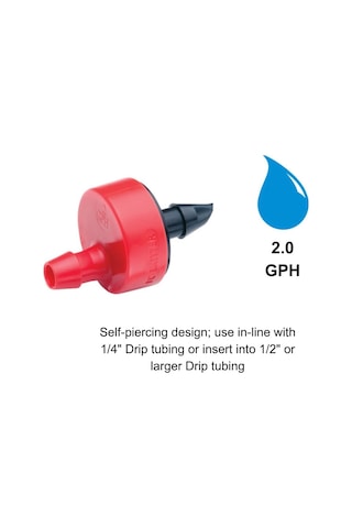 Rain Bird Sw20-30ps Drip Irrigation Spot Watering Dripper/emitter, 2 Gallon Per Hour, 30-pack Diğer