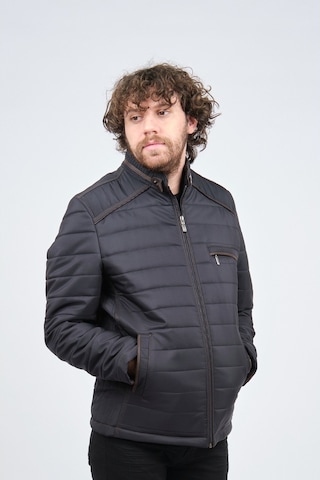 Lucas Erkek Dik Yaka Spor Mont 2650747 Lacivert-Lacivert