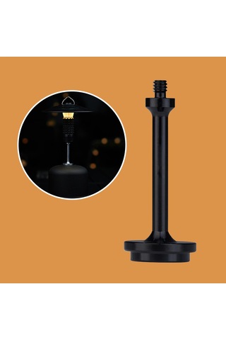 Homyl Fener Gaz Tankı Braketi Balıkçılık Dış Siyah Siyah