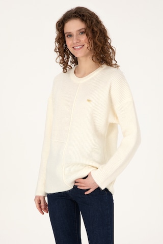 U.s. Polo Assn. Kadın Kazak /triko 50307894-vr256 İnci
