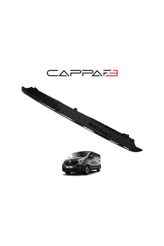 Renault Trafic 2014-2019 Yıl Aralığı Uyumlu Arka Tampon Eşiği Parlak