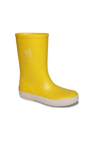 Igor Splash Nautico Erkek/kız Çocuk Su Geçirmez Yağmur Kar Çizmesi W10107 Sarı 001