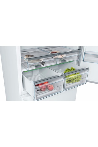 Bosch KGN86DW30N A++ 682 LT No-Frost Kombi Buzdolabı - Beyaz