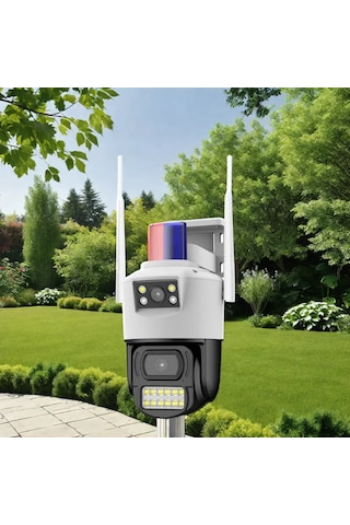 Secumore V380 Su Geçirmez Wifi Çift Kamera Güvenlik Kamerası