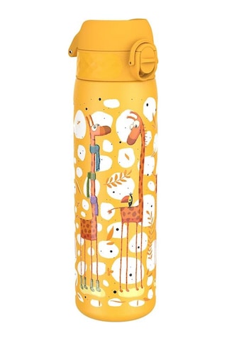 Ion8 - Paslanmaz Çelik İnce Suluk - Zürafalar - 600 Ml - Sızdırmaz Çok Renkli