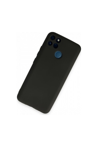 Oppo Realme C25y / C21y Kılıf First Silikon Telefon Kılıfı Telefon Kabı Col141869-siyah