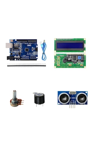 Arduino 26 Çeşit 148 Parça Başlangıç Seti Malzeme Kutulu