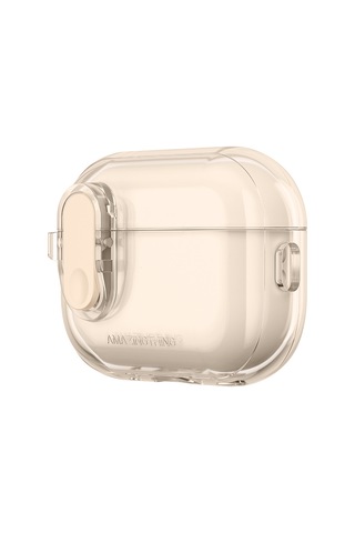Airpods Pro 2 Kılıf Amazingthing Magnetik Kilit Tasarımlı Minimal Serisi Kılıf Desert Titanyum
