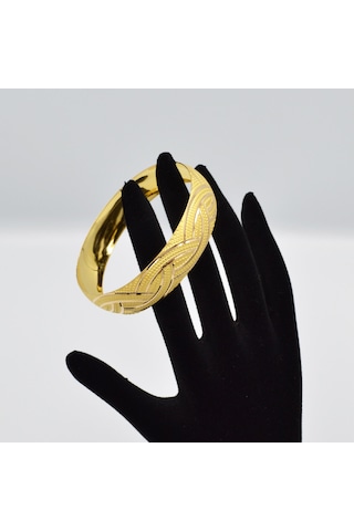 Maxigold KuyumculukGold 20 G 22 Ayar Örgü Desen Bilezik