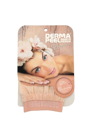 Dermapeel Premium Kadın Banyo Kesesi Krem