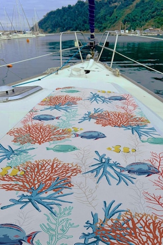 Dijital Baskılı Unisex Deniz Havuz Plaj Havlusu 70x150 Cm. // H093 Renkli