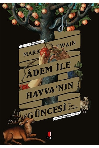 Adem İle Havva Nın Güncesi + Toplu Kısa Öyküler Ciltli + Eskimo Kızının Aşkı + Okuma Sticker'ları