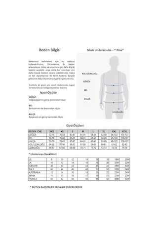 Pine Underscrubs 100% Pamuk 001