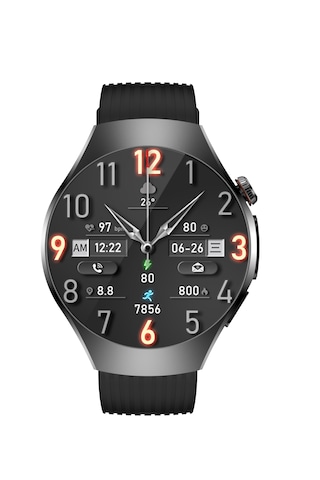 Spovan Titanium 2 42 MM EKG Nabız Tansiyon Ölçer Akıllı Saat (Distribütör Garantili)