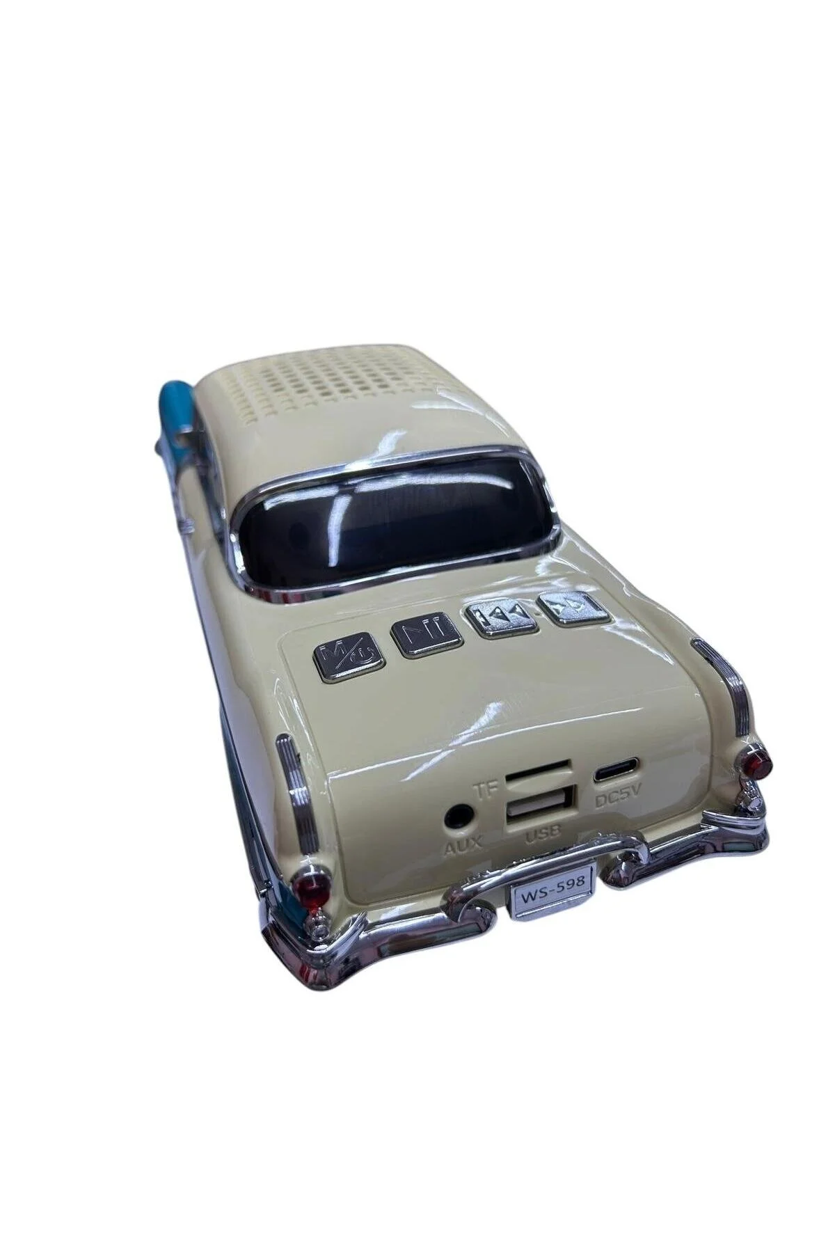 Nostaljik Klasik Araba Tasarımlı Bluetooth Hoparlör - Usb / Tf Kart / Aux Destekli Dekoratif Müzik Çalar