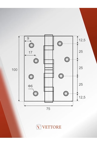 Vettore Kapı Menteşeleri Evrensel Gömme 226926493