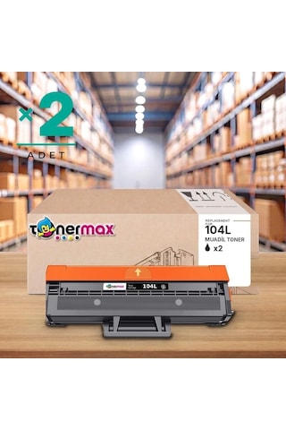 Samsung Scx-3200w Uyumlu Toner Çipli Mlt-d104l 2'li 2.500 Sayfa