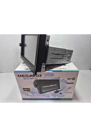 Megavox İnce Kasa Double Teyp - Megavox Aşağı Yukarı Ayarlanan Ekranlı Tofaş Teyp - Park Kameralı