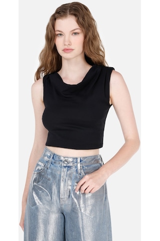 Colin's Colins Siyah Kadın Tshirt K.kol Cl1071942 Q1.v1 Blk Siyah