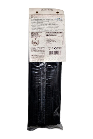 Morelli Siyah Mürekkepli Spagetti Makarna 500 G